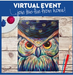 VIRTUAL EVENT! PAINT AT HOME!
